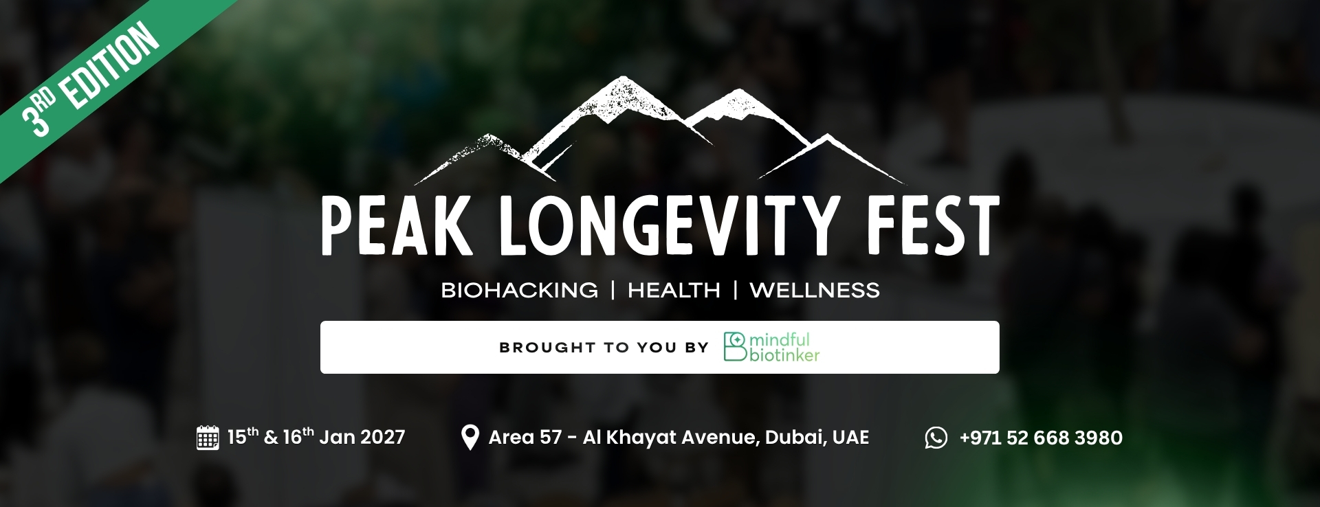 Peak Longevity Fest 